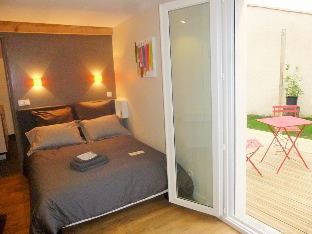 Chambre D'Hotes "Mirabel" Santo Juan de Luz Habitación foto